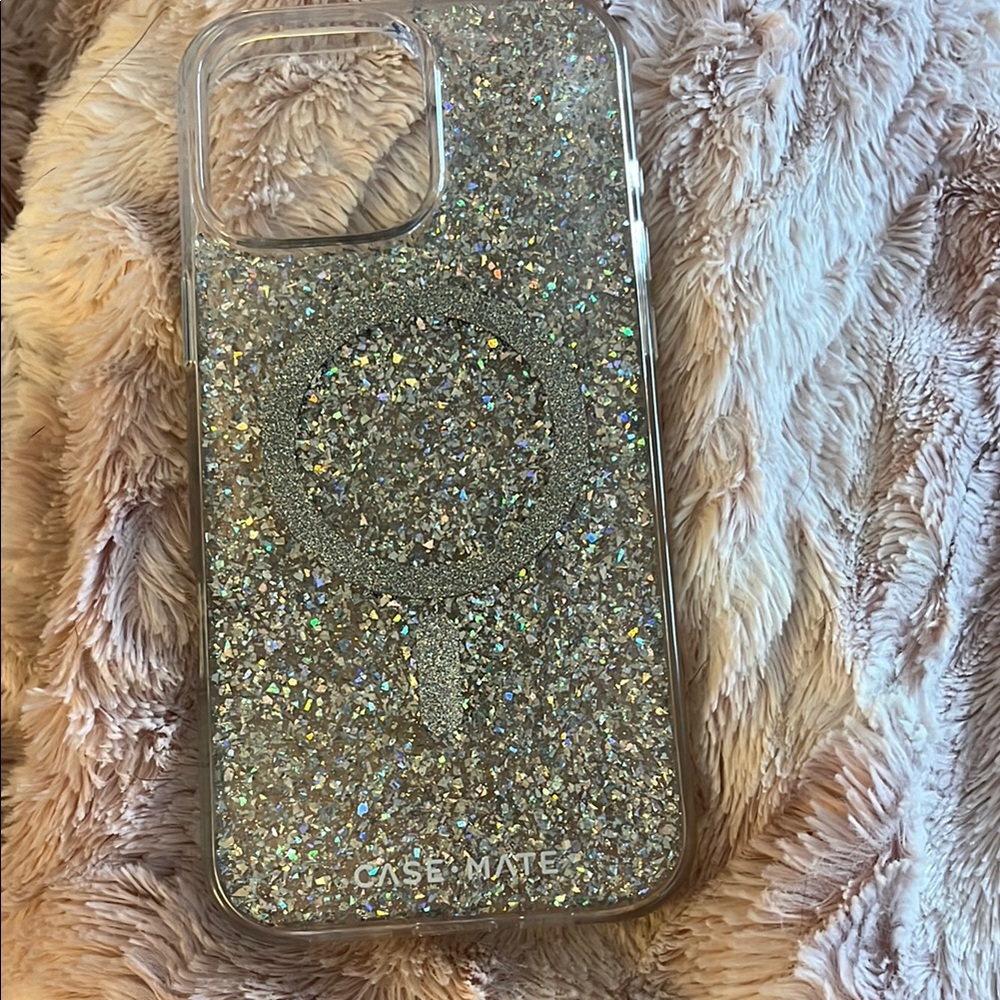 iPhone 16 Pro Max: Case-Mate Silver Glitter Case for iPhone
